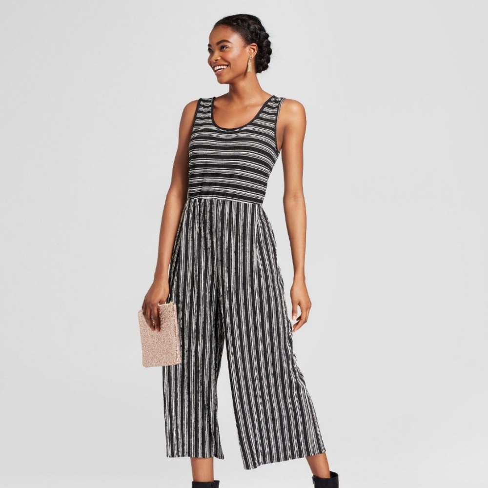 Striped Jumpsuit